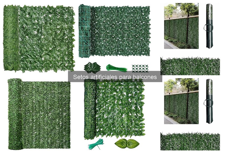 Comparativa: Setos Artificiales vs Naturales para Balcones