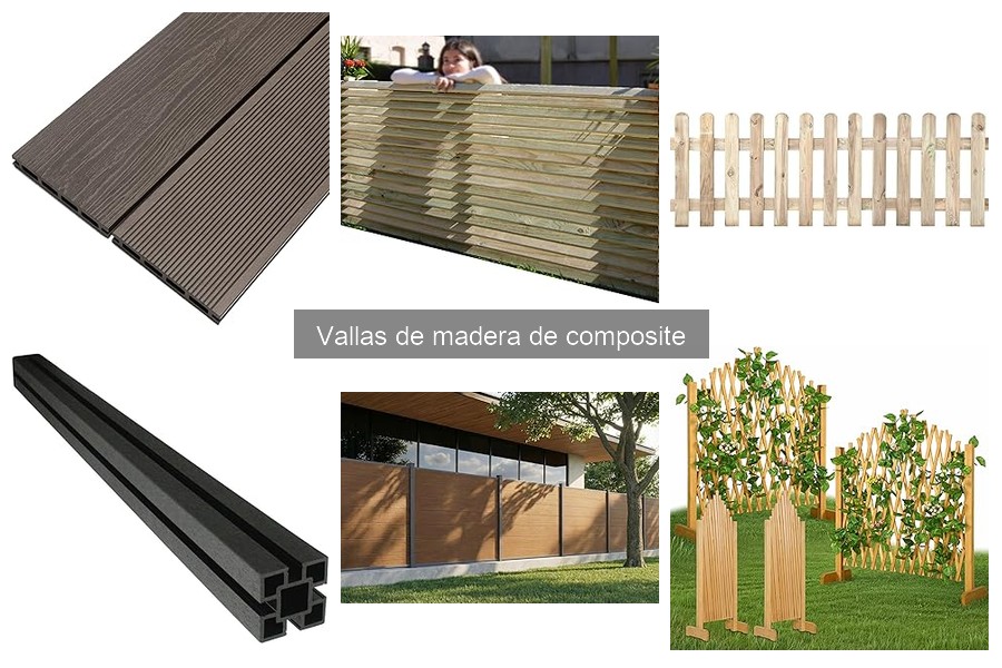 Comparativa: Vallas de madera de composite vs. madera natural