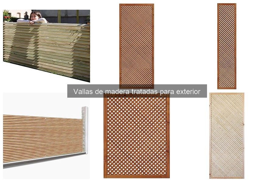 Comparativa: Vallas de Madera Tratadas vs. Vallas de PVC