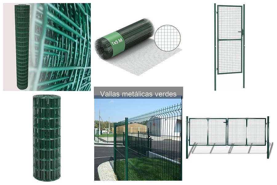 Comparativa: Vallas Metálicas Verdes vs. Vallas de Madera