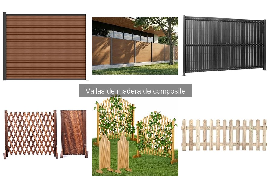 Conoce las vallas de madera de composite: características y beneficios