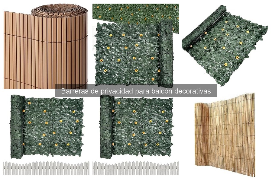 Consejos para Decorar Barreras de Privacidad en Balcones