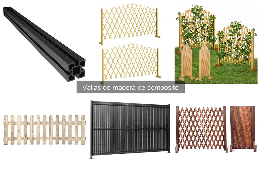 ** Coste Promedio de Vallas de Madera de Composite en 2023