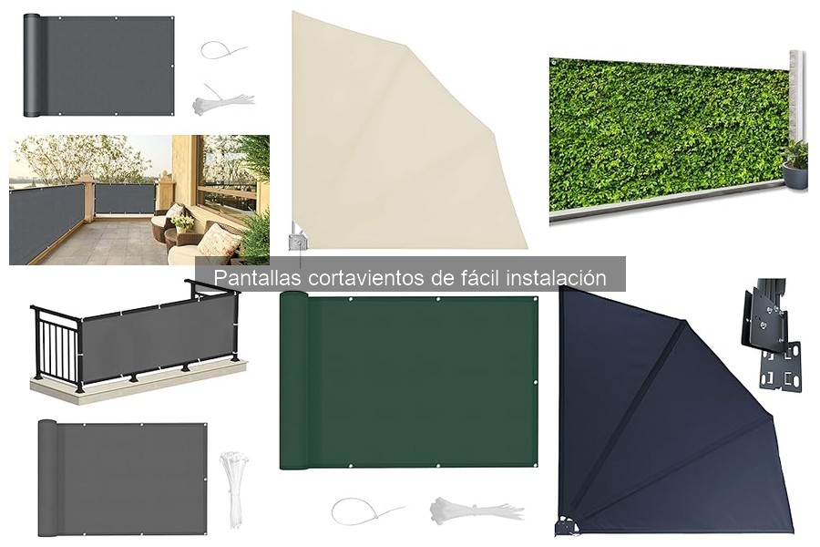 Costos promedio de pantallas cortavientos fáciles de instalar