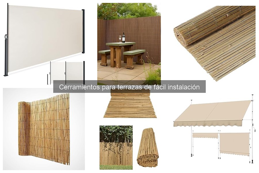 ¿Cuánto cuesta un cerramiento para terraza de fácil instalación?
