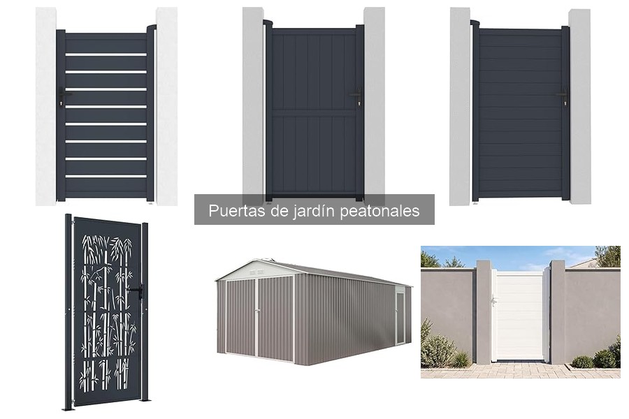 ¿Cuánto cuesta una puerta de jardín peatonal? Precios y tips