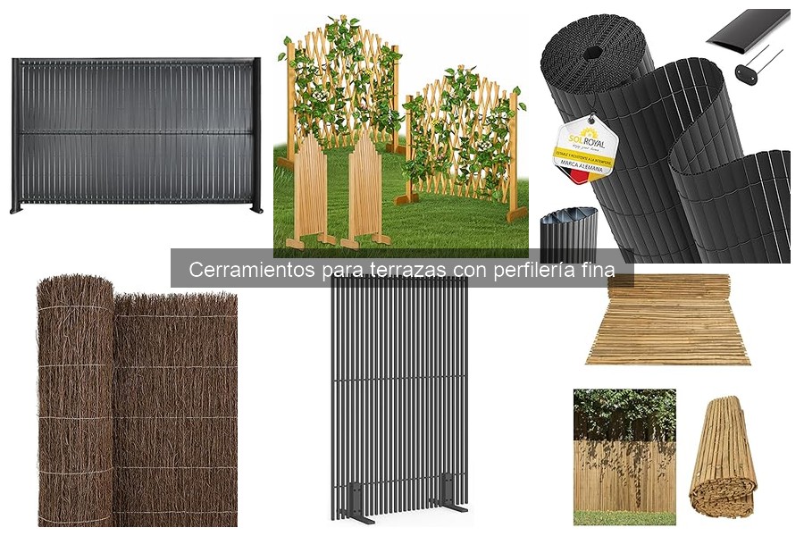 ¿Cuánto dura un cerramiento de terraza con perfilería fina?