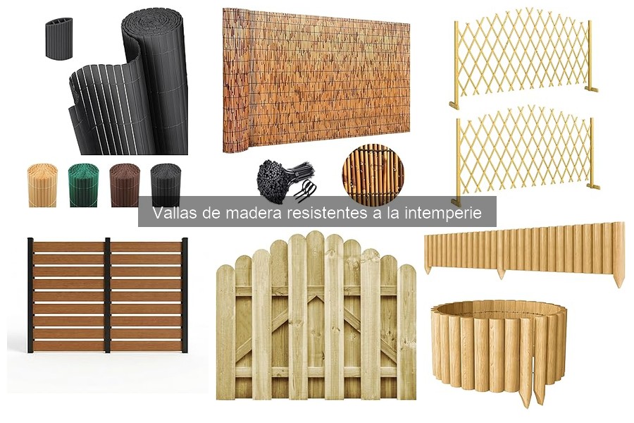 Cuidados para Vallas de Madera Resistentes a la Intemperie