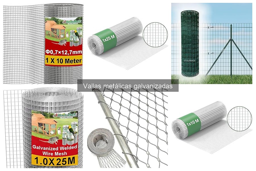 Diferencias entre vallas metálicas galvanizadas y otras opciones