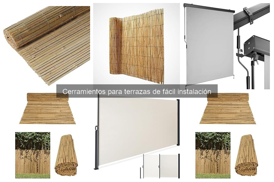 Dónde comprar cerramientos para terrazas fácil instalación