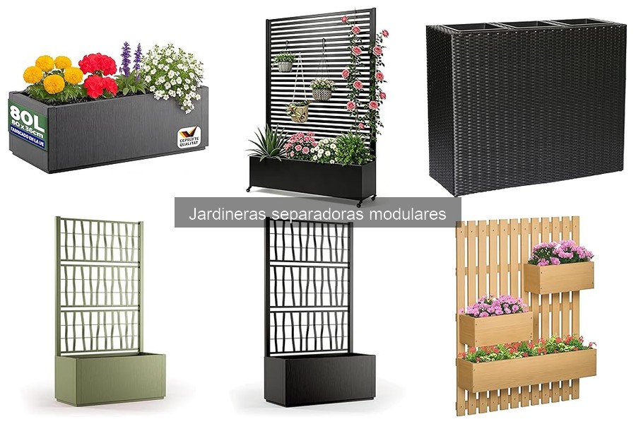 Dónde comprar jardineras separadoras modulares: Mejores opciones