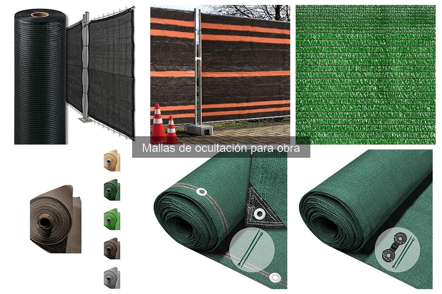 Dónde comprar mallas de ocultación para obra y precios