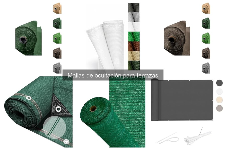 Dónde comprar mallas de ocultación para terrazas a buen precio