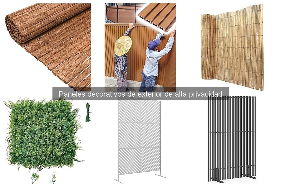 Dónde comprar paneles decorativos de alta privacidad baratos