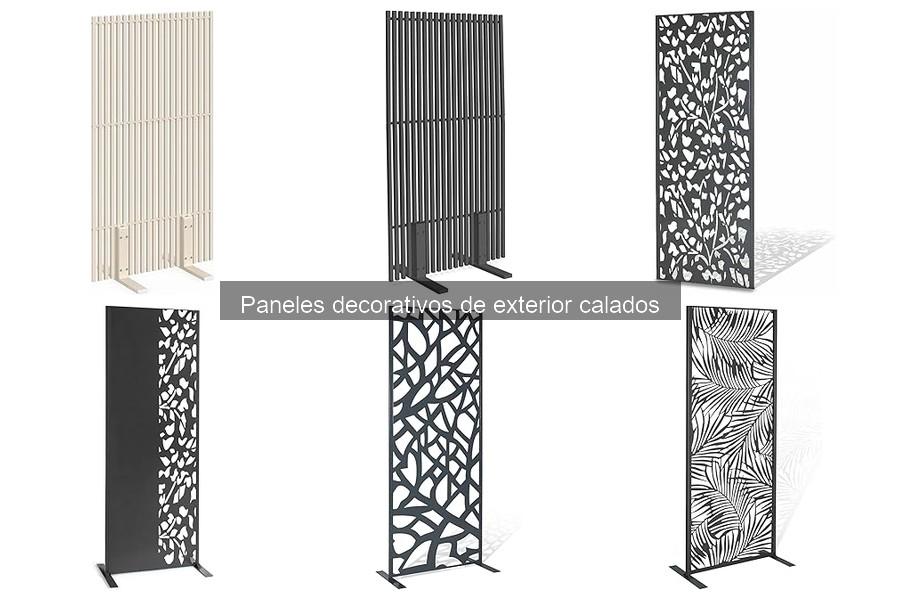 Dónde comprar paneles decorativos de exterior calados