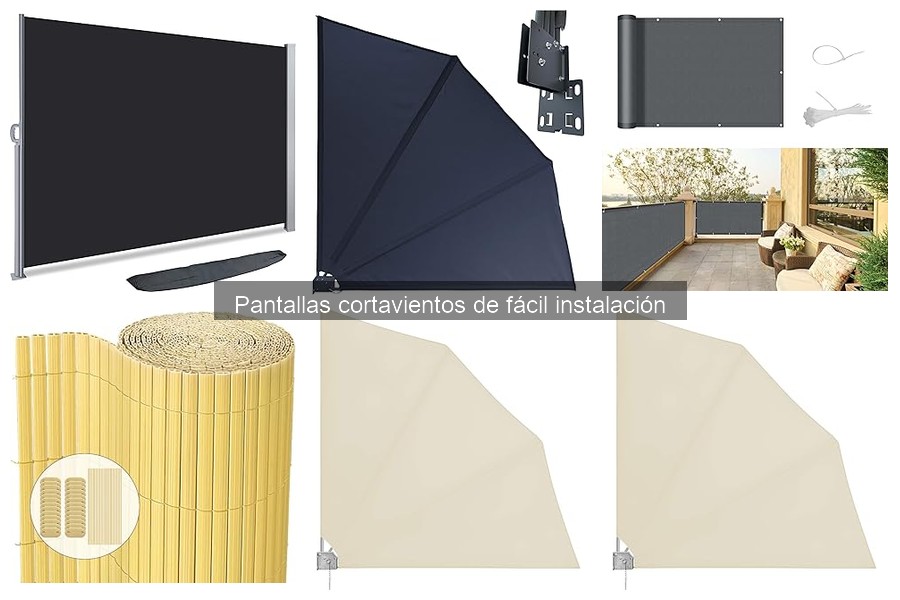 Dónde comprar pantallas cortavientos de fácil instalación