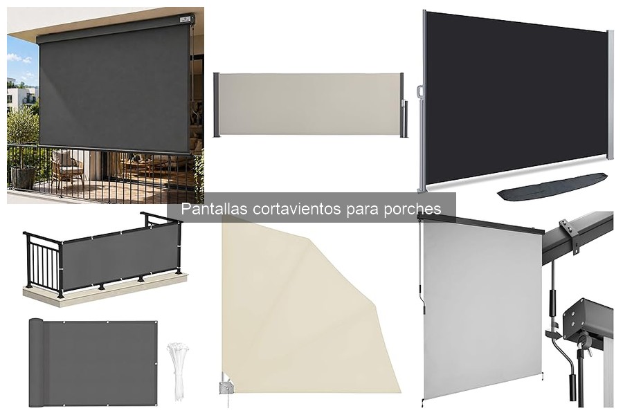 Dónde comprar pantallas cortavientos para porches