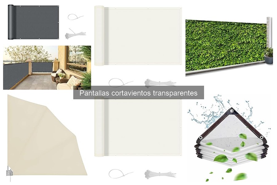 Dónde comprar pantallas cortavientos transparentes a buen precio