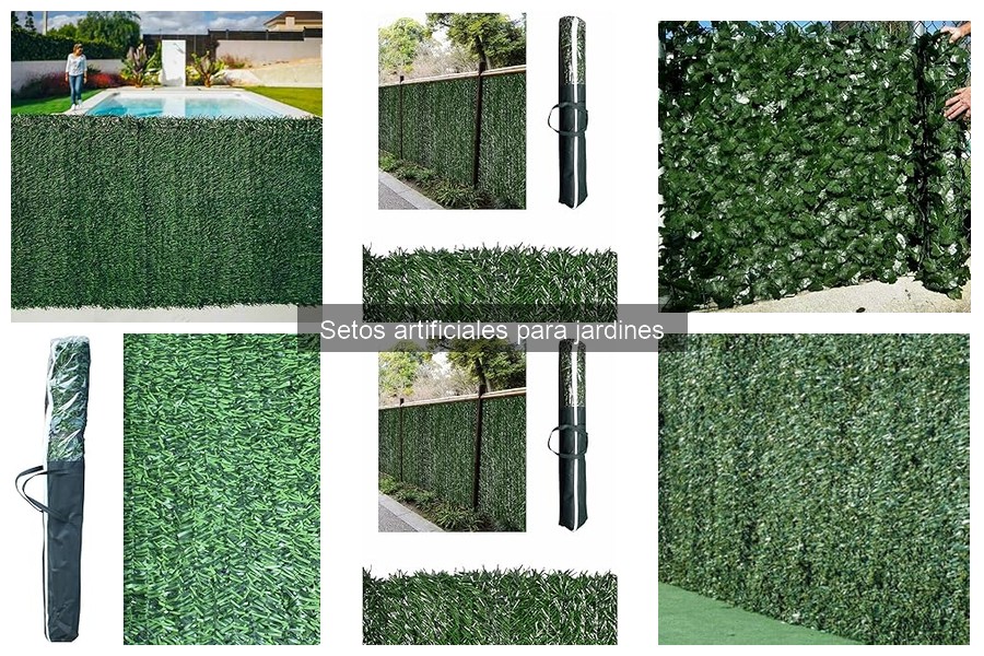 Dónde Comprar Setos Artificiales para Jardín: Mejores Opciones