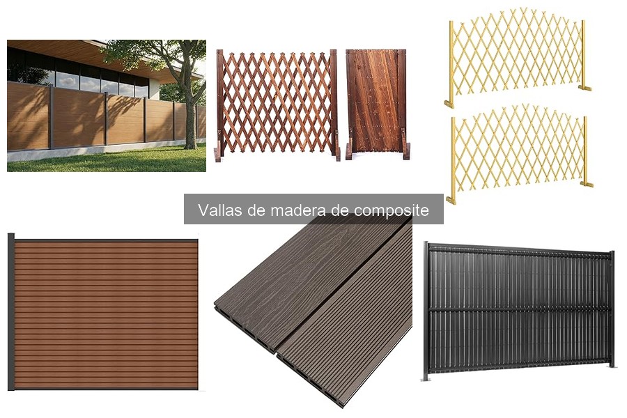 Dónde comprar vallas de madera de composite al mejor precio