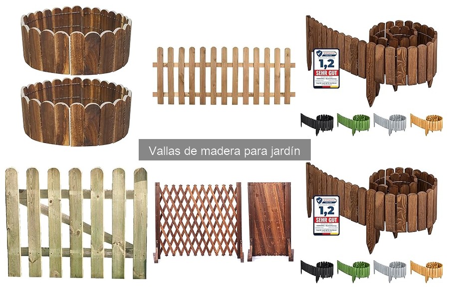 Dónde comprar vallas de madera para jardín: Mejores opciones