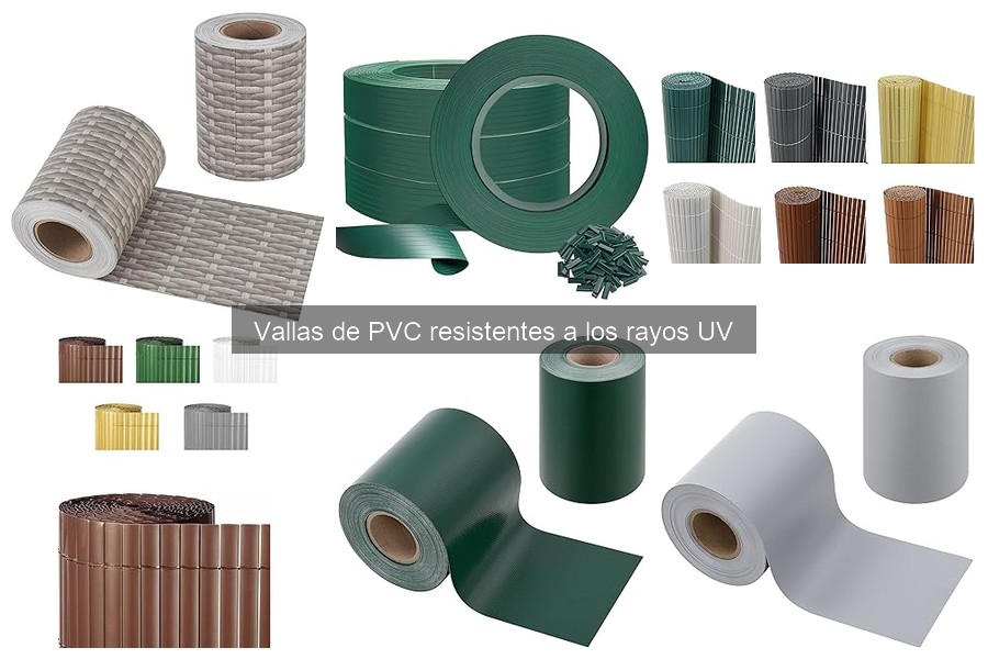 Dónde comprar vallas de PVC resistentes a los rayos UV
