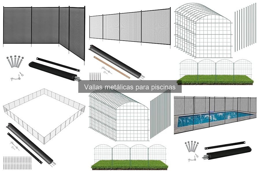 Dónde comprar vallas metálicas para piscinas y comparar precios