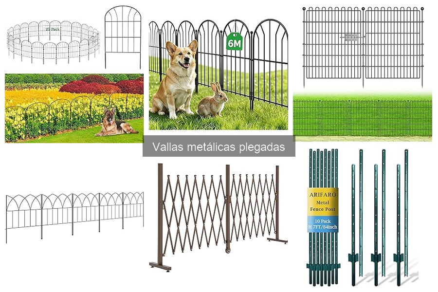 Dónde comprar vallas metálicas plegadas a buen precio