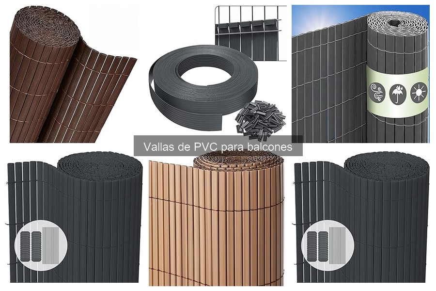 Durabilidad promedio de las vallas de PVC para balcones