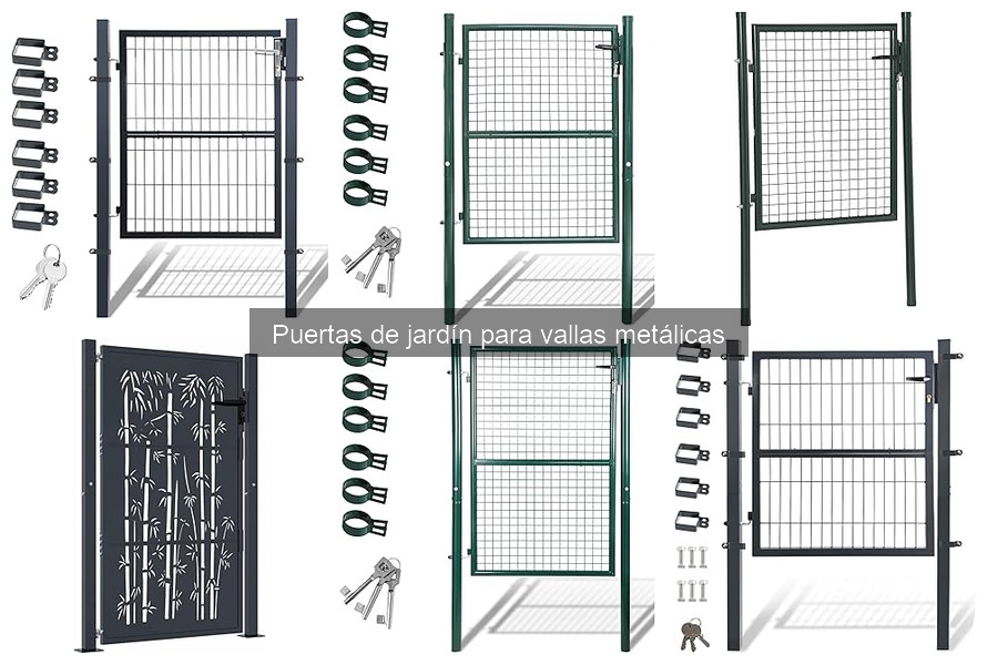Errores a evitar al comprar puertas de jardín para vallas metálicas
