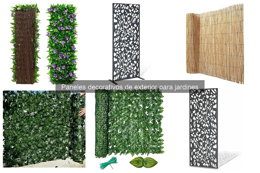 Errores comunes al elegir paneles decorativos para jardines