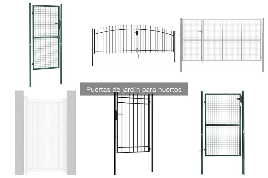 Errores comunes al elegir puertas de jardín para huertos