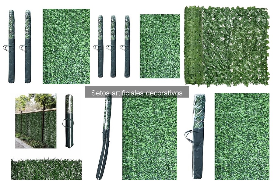 Errores comunes al elegir setos artificiales decorativos