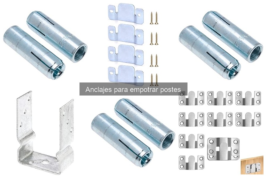 Errores comunes al instalar anclajes para empotrar postes