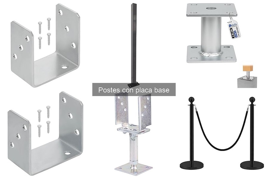 Errores comunes al instalar postes con placa base