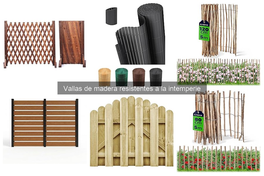 Estilos de diseño para vallas de madera en exteriores
