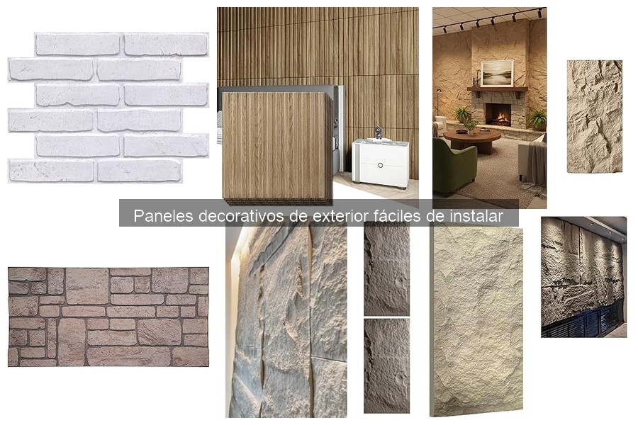 Estilos de Paneles Decorativos de Exterior: Tendencias y Opciones