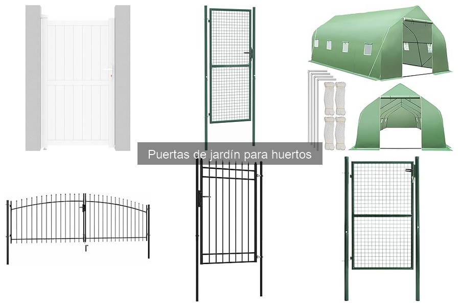 Estilos de puertas de jardín para huertos: ¡Descubre el ideal!