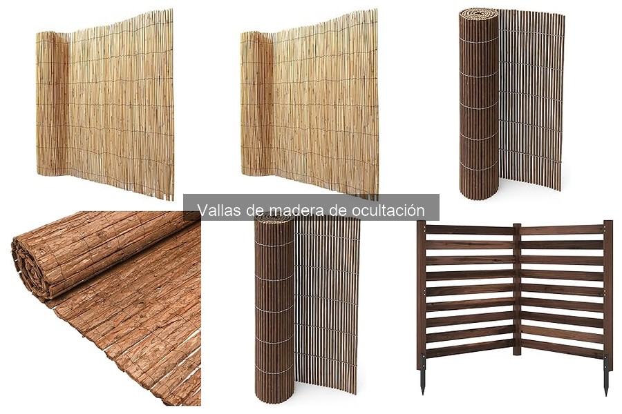 Experiencias de Usuarios con Vallas de Madera de Ocultación