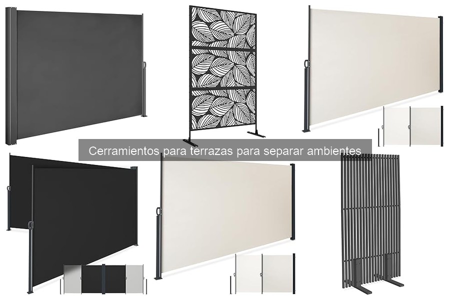 Guía de compra: cerramientos para terrazas y separación de ambientes
