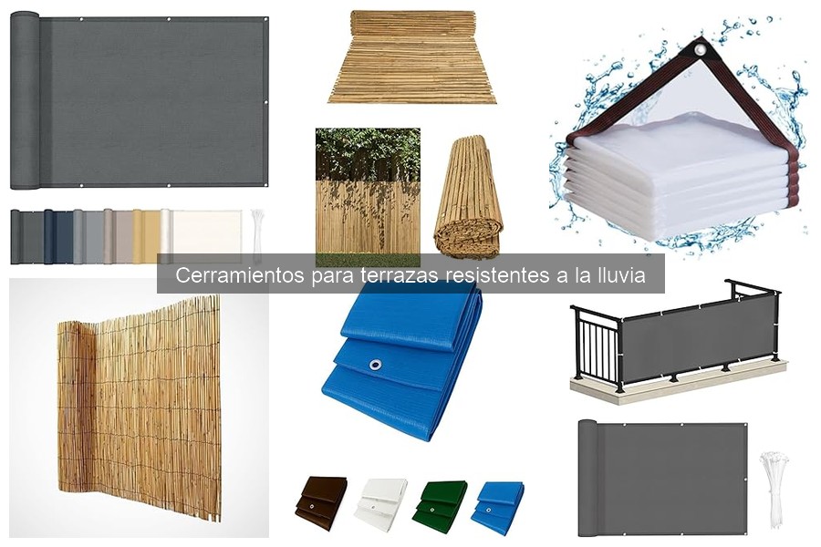 Guía de Compra de Cerramientos para Terrazas Resistentes a la Lluvia