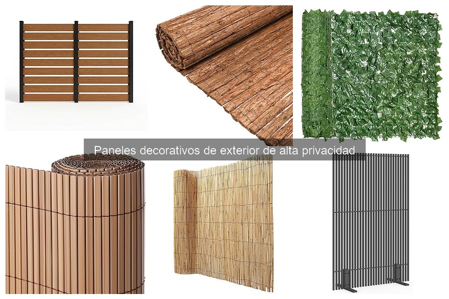 Guía de compra de paneles decorativos de alta privacidad