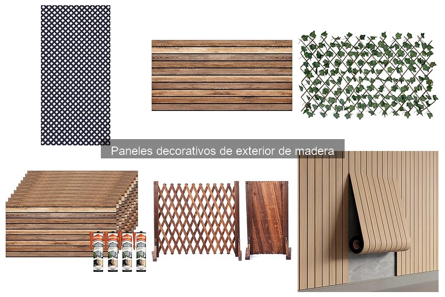 Guía de Compra de Paneles Decorativos de Madera para Exterior