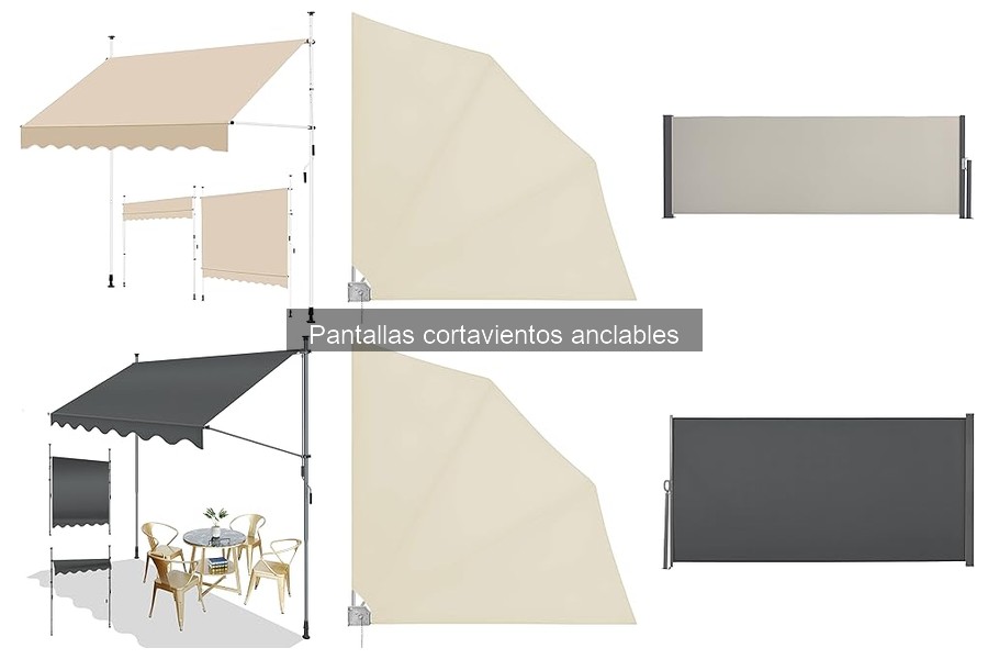 Guía de compra de pantallas cortavientos anclables