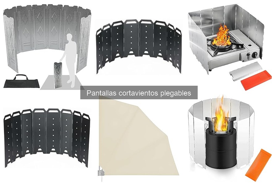 Guía de compra de pantallas cortavientos plegables
