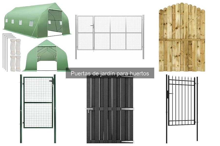 Guía de compra de puertas de jardín para huertos