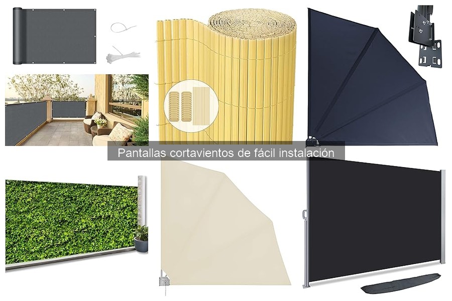 Guía de Compra: Pantallas Cortavientos de Fácil Instalación