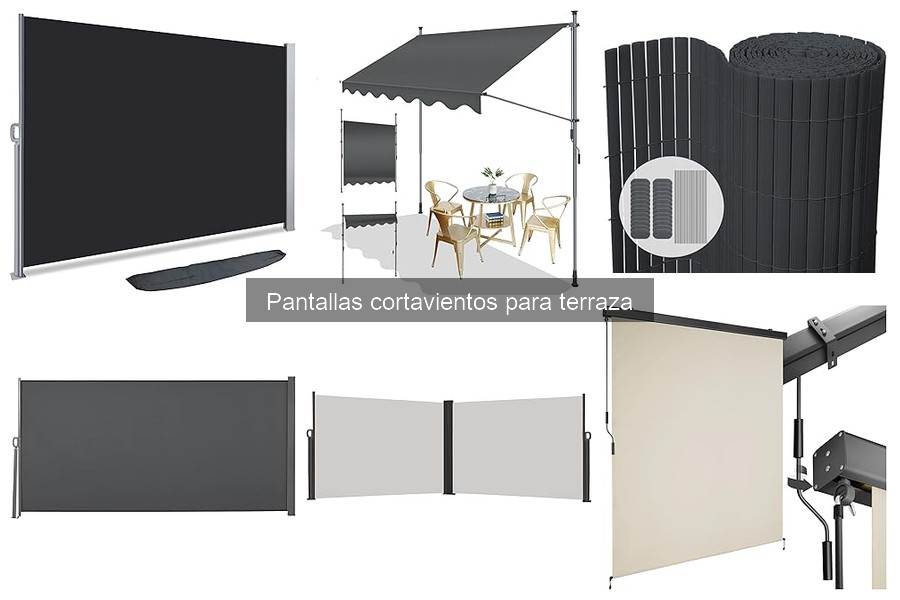 Guía de compra: Pantallas cortavientos para terraza