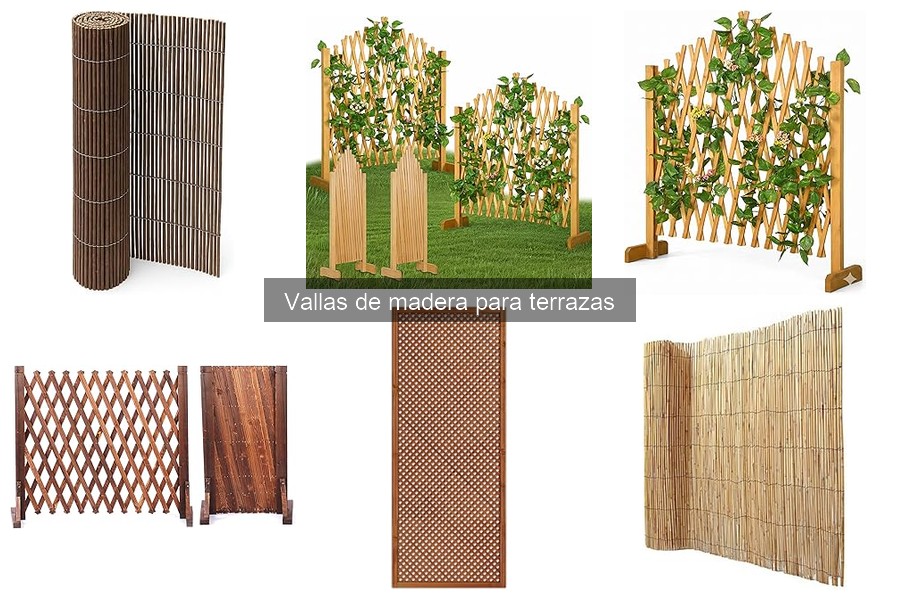 Guía de compra: Vallas de madera para terrazas