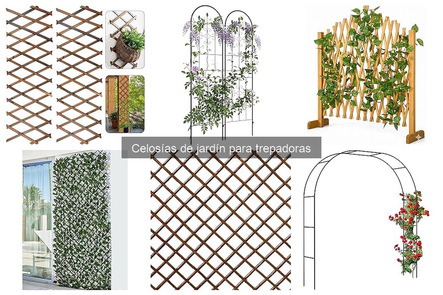 Guía de Instalación de Celosías de Jardín para Trepadoras
